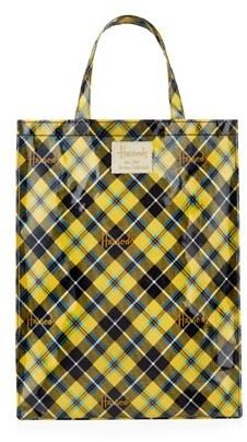 Harrods Medium Cornish Tartan Shopper Bag