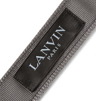 Lanvin Knitted Silk Tie