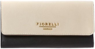 Fiorelli Sadie monochrome large flapover purse