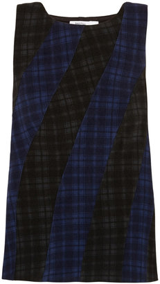 Bailey 44 Personality Disorder plaid stretch-jersey top