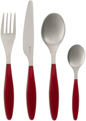 Guzzini 24-Piece Cutlery Set Feeling Red