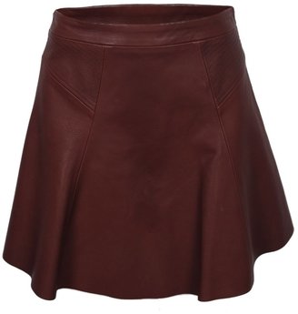 A.L.C. Reese Leather Skirt