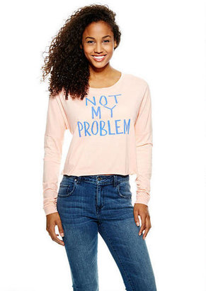 Delia's Not My Problem Long-Sleeve Top