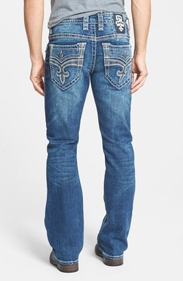 Rock Revival Bootcut Jeans (Dark Blue)