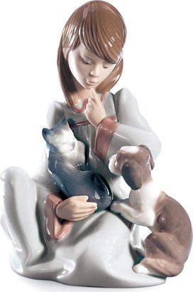 Lladro Collectible Figurine, Cat Nap