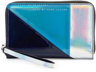 Marc by Marc Jacobs Space Techno Colorblock Wingman Wallet