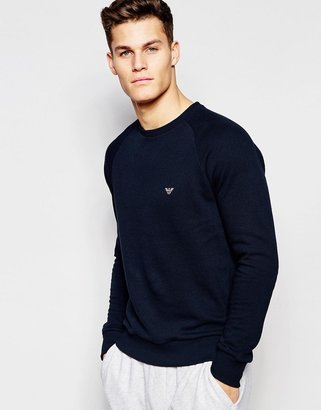 Emporio Armani Sweat in French Terry In Regular Fit