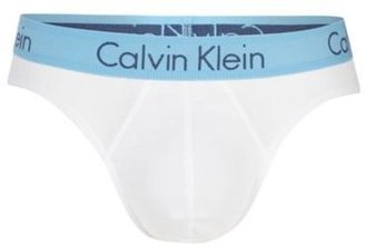 Calvin Klein Underwear White sculpted hipster briefs