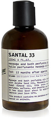 Le Labo Santal 33 Body Oil/4 oz.