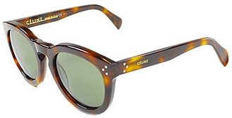 Celine CL 41801 05L Havana Plastic Sunglasses Grey Lens