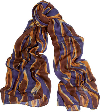 Issa Printed modal scarf