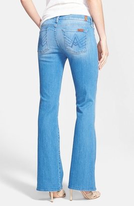 7 For All Mankind 'A-Pocket' Bootcut Jeans (Petite) (Dutch Blue)