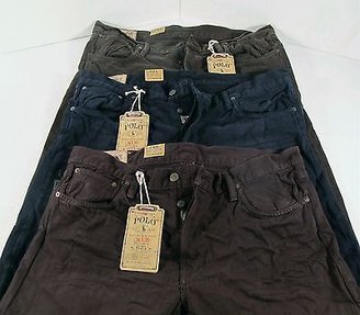 Polo Ralph Lauren Men's 625 Varick Slim Fit Pants 30 32 34 36 38 New Nwt $125