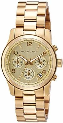 Michael Kors Midsized Chronograph Tone Womens Watch MK5055
