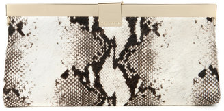 Ted Baker KAMILLA Exotic leather clutch bag