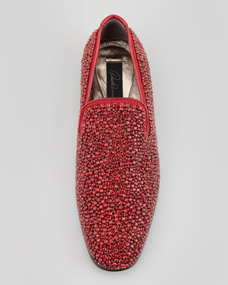 Donald J Pliner Pascow Jeweled Loafer, Red