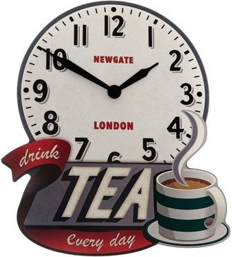 Newgate Drink tea wall clock