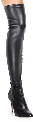 Jimmy Choo Toni Leather Over-The-Knee Boots