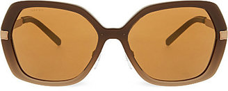 Burberry BE4153 gold mirror sunglasses