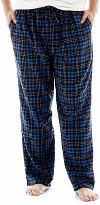 JCPenney THE FOUNDRY SUPPLY CO. The Foundry Big & Tall Supply Co. Plaid Flannel Lounge Pants-Big & Tall