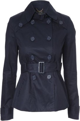 Jane Norman Belted long sleeve casual trench coat