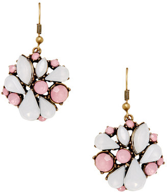 Leslie Danzis Purple & Pink Drop Earrings