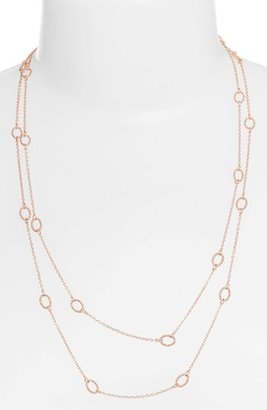 Nordstrom 'Layers of Love' Extra Long Station Necklace