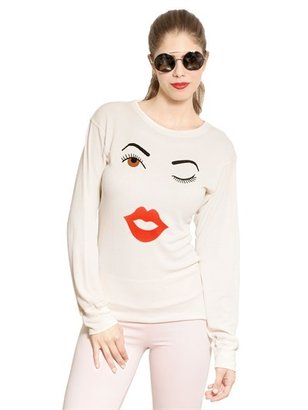 Wildfox Couture 70's Girl Chalet Thermal Shirt