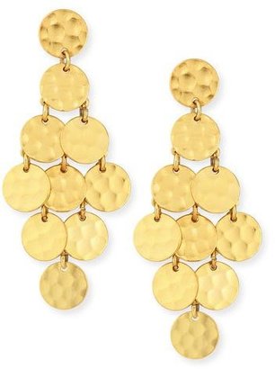 Stephanie Kantis 24k Gold-Plated Shimmer Cascade Earrings