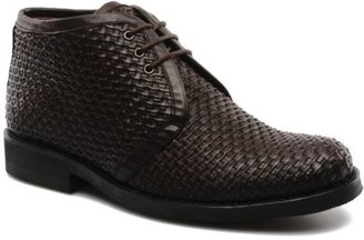 Marvin&co Men's Aviva Rounded toe Lace-up Shoes in Brown