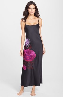 Natori 'Charm' Long Embroidered Nightgown