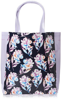 French Connection Women's Printed Plastic Shopper Bag