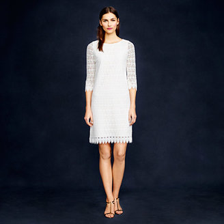 J.Crew Collection scalloped lace dress