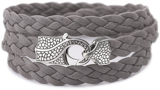 Stephen Webster Rayman Multi-Wrap Men's Bracelet, Gray
