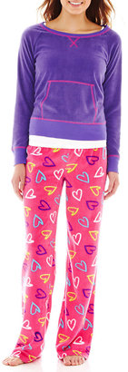 JCPenney SLEEP RIOT Sleep Riot 3 Pc Fleece Pajama Set