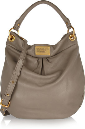 Marc by Marc Jacobs The Classic Q Hiller Hobo textured-leather shoulder bag