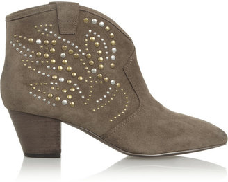 Ash Spirit studded suede ankle boots