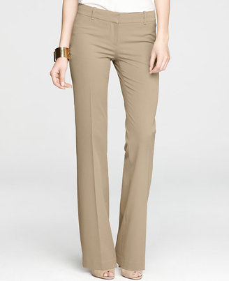 Ann Taylor Petite City Stretch Twill Trousers