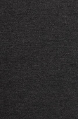 Eileen Fisher Merino Jersey Deep V-Neck Tunic (Plus Size)