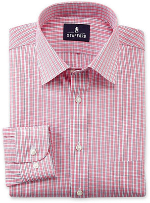 JCPenney Stafford Travel Easy-Care Broadcloth Dress Shirt-Big