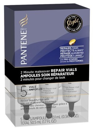 Pantene 2-Minute Makeover Repair Vials