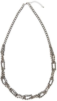 House of Fraser Planet Sparkly chain link necklace