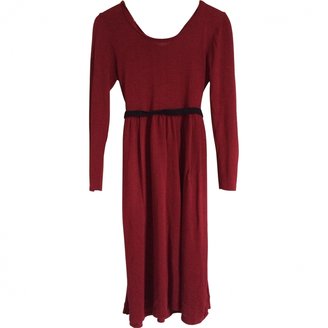 ASOS Burgundy Cotton Dress