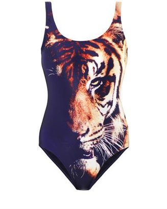 We Are Handsome The Stalker tiger-print swimsuit