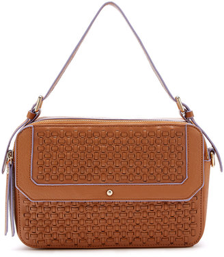 Twelfth St. By Cynthia Vincent Leila Woven Leather Convertible Bag