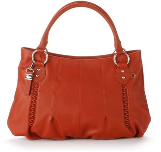 Buxton stitched leather tote