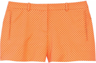 Versace Polka-dot stretch-cotton micro shorts