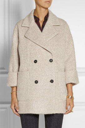 MiH Jeans The Larking textured alpaca and wool-blend coat