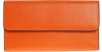 Valextra Continental Wallet-Orange