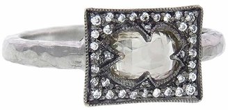 Cathy Waterman Grey Mogul Diamond Ring
